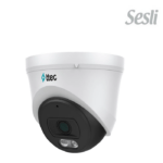 TTECH IPDP-2330M 2 MP DAHİLİ SESLİ 2.8 MM LENSLİ IP DOME KAMERA SD KART DESTEKLİ ULTRA H.265+