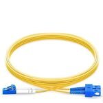 SC-LC SM 9/125 DUPLEX PATCH CORD LSZH 5 MT