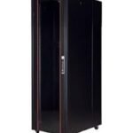 36U 19 INC DİKİLİ TİP RACK KABİNET 600X600 MM SİYAH TEKERLEK DAH
