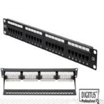 DIGITUS DN-91624U-CR 24 PORT DOLU CAT6 UTP PATCH PANEL