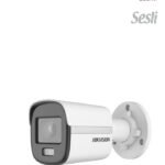 HİKVİSİON DS-2CE10DF0T-PFS 2 MP DAHİLİ SESLİ 25 MT GECE GÖRÜŞLÜ COLORVU (7/24 RENKLİ) AHD KAMERA