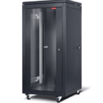 LANDE 20U 19 INC DİKİLİ TİP RACK KABİNET W=600 MM D=600MM SİYAH